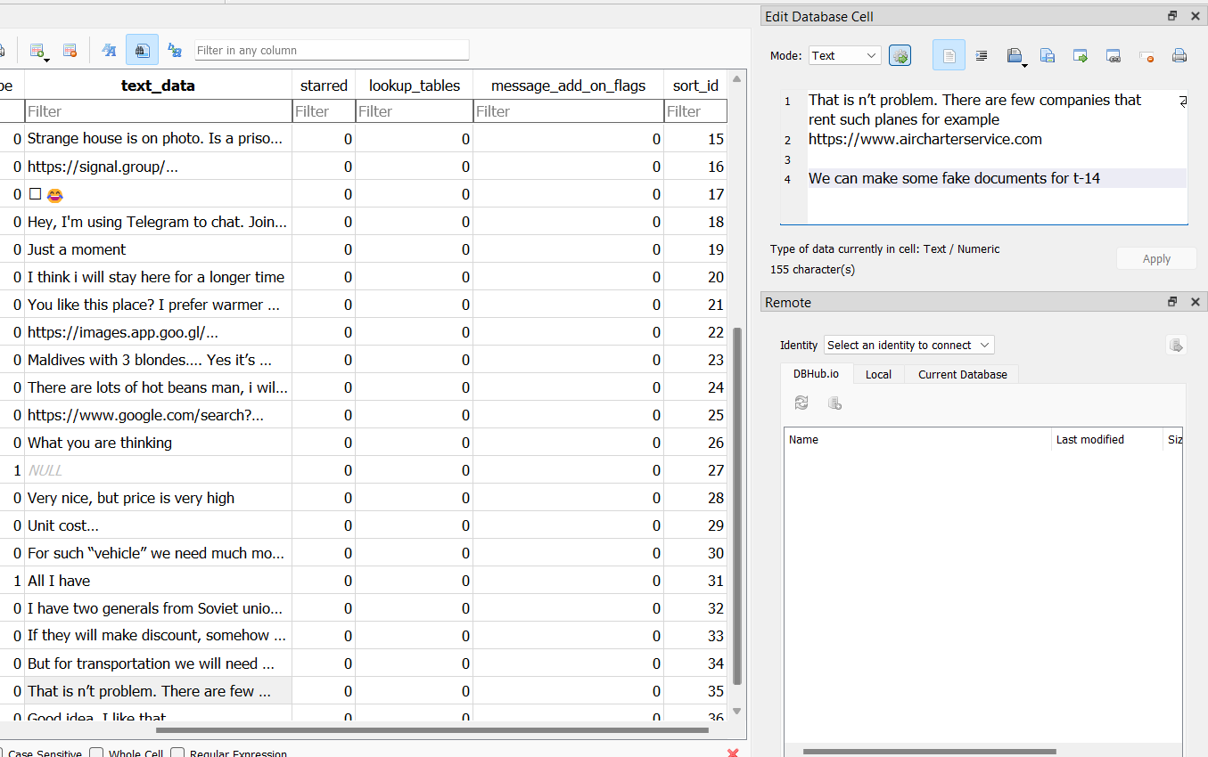 sqlite